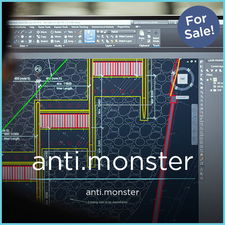 Anti.Monster - Creative brandable domain for sale
