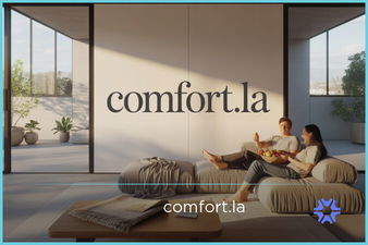 Comfort.LA - Creative brandable domain for sale