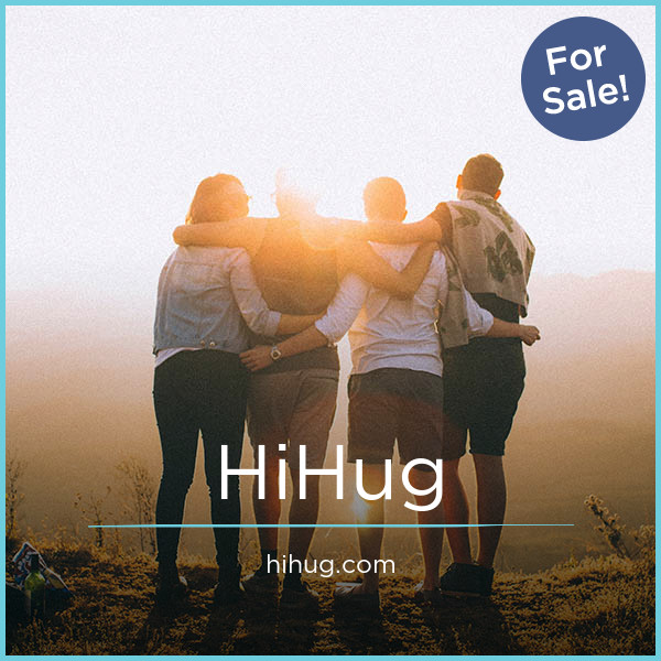 HiHug.com - New premium domain marketplace