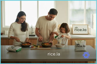 Rice.la - Creative brandable domain for sale