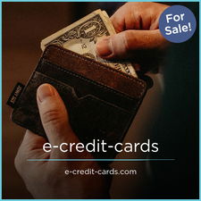 E-Credit-Cards.com - Creative brandable domain for sale
