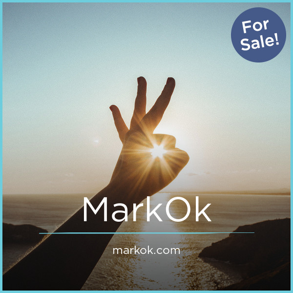 MarkOk.com - Cool premium domain names for sale