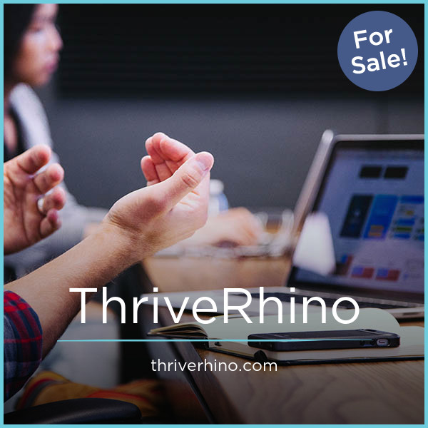 ThriveRhino.com - buying Creative premium names