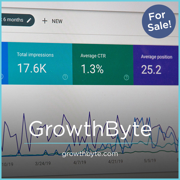 GrowthByte.com - Creative premium domain marketplace
