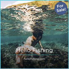 HelloFishing.com - Cool premium domains for sale