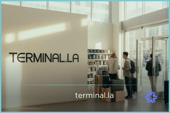 Terminal.LA - Creative brandable domain for sale