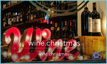 Wine.christmas - Creative brandable domain for sale