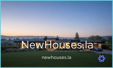 NewHouses.la - Creative brandable domain for sale