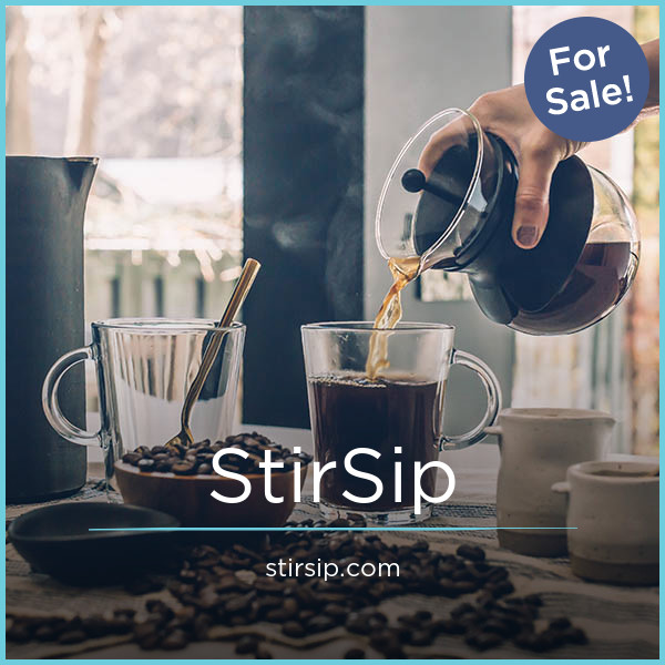 StirSip.com - Cool premium domains
