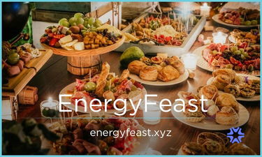 EnergyFeast.xyz - Creative brandable domain for sale