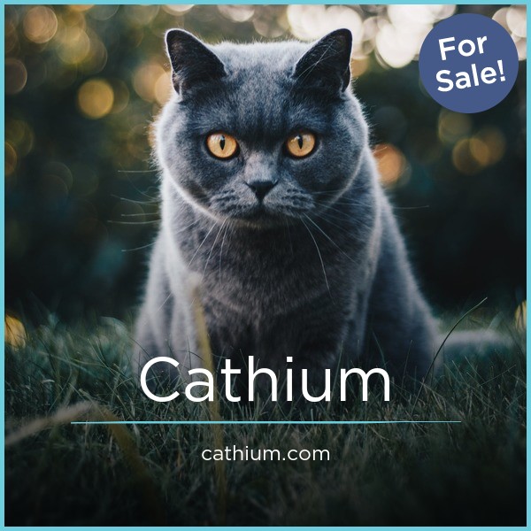 Cathium.com - Good premium domain marketplace
