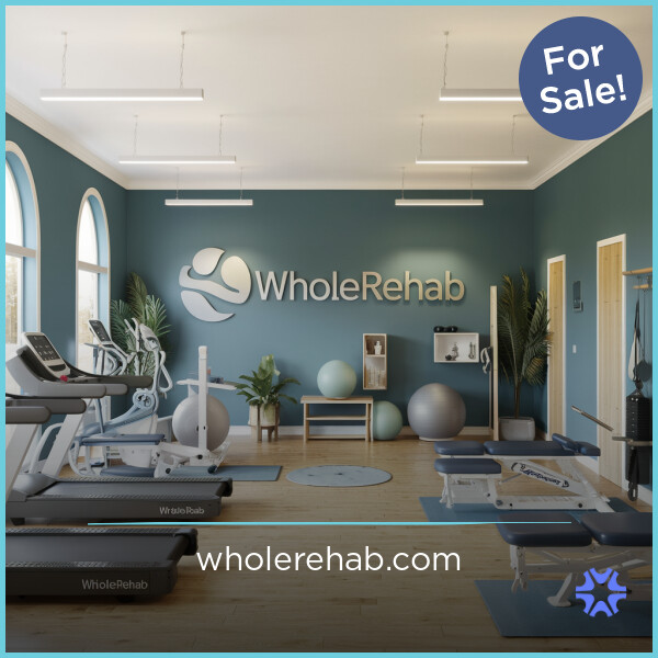WholeRehab.com - Catchy premium domain names for sale
