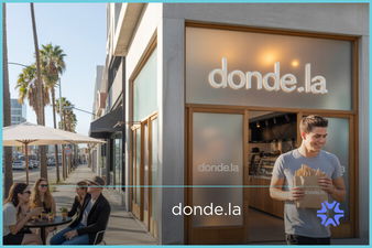 Donde.LA - Creative brandable domain for sale