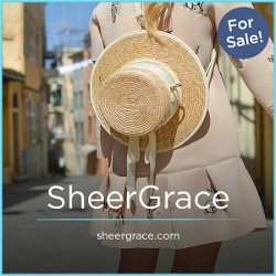 SheerGrace.com - unique brand name service