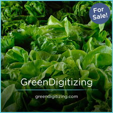 GreenDigitizing.com - Creative brandable domain for sale