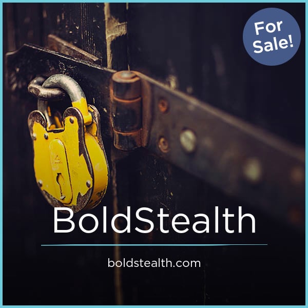 BoldStealth.com - buy Creative premium names