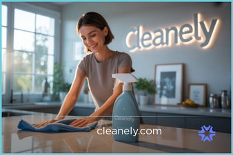 Cleanely.com - Creative brandable domain for sale