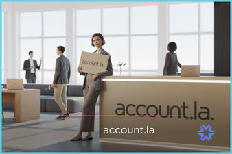 Account.la - Creative brandable domain for sale
