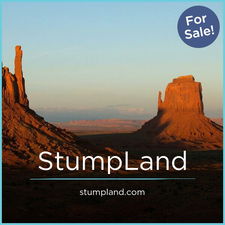 Stumpland.com - Creative brandable domain for sale