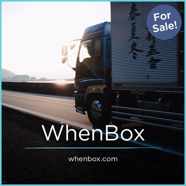 WhenBox.com - Unique premium domain marketplace