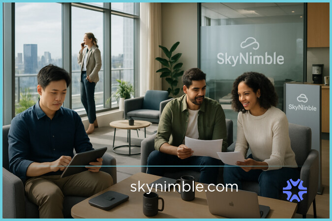 SkyNimble.com - Creative premium domains
