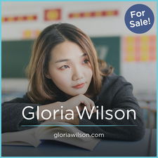 GloriaWilson.com - Creative brandable domain for sale