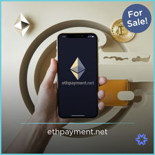 EthPayment.net - Creative brandable domain for sale