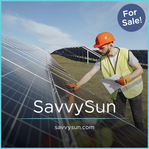 SavvySun.com - buy Great premium domains