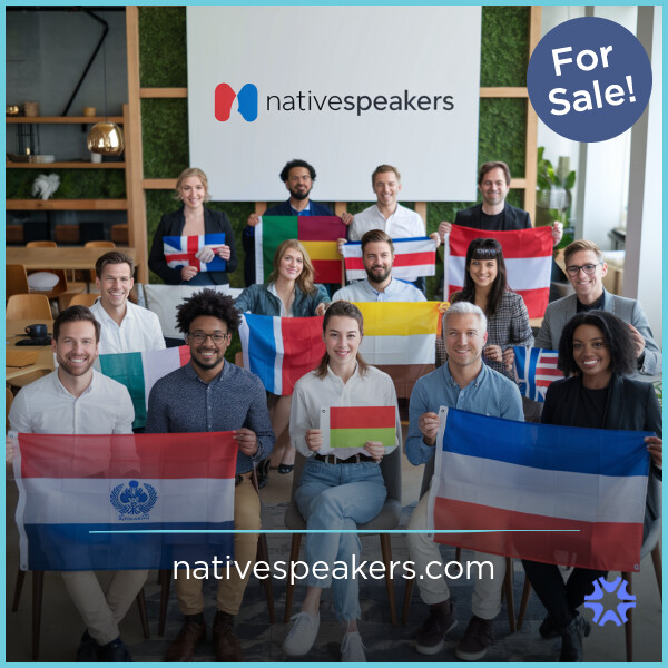 NativeSpeakers.com - Great premium domain names