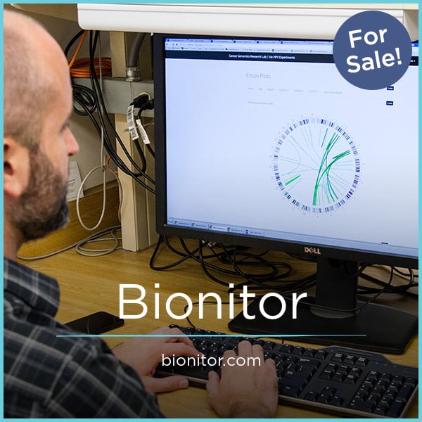 Bionitor.com - buy Catchy premium domains
