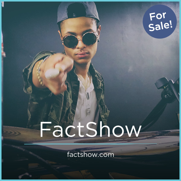 FactShow.com - Best premium domain names