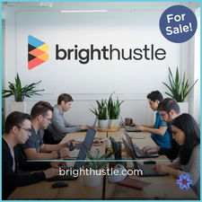BrightHustle.com - buy Cool premium domains