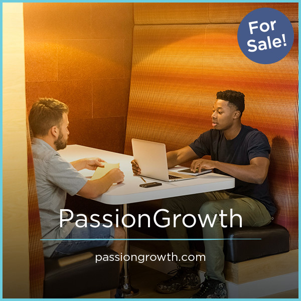 PassionGrowth.com - Good premium domain marketplace