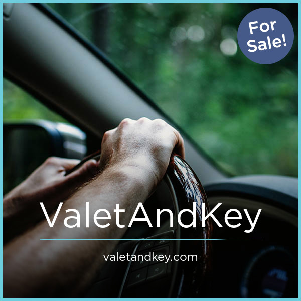 ValetAndKey.com - Catchy premium domain marketplace