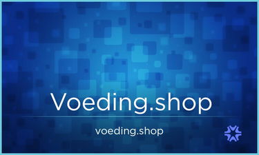 Voeding.shop - Creative brandable domain for sale