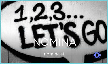 Nomina.si - Creative brandable domain for sale
