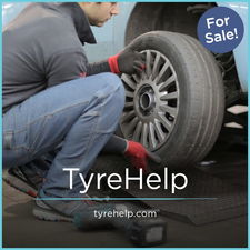 TyreHelp.com - Creative brandable domain for sale