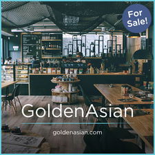 GoldenAsian.com - Creative brandable domain for sale