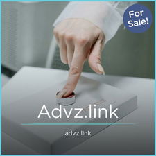 Advz.link - Creative brandable domain for sale