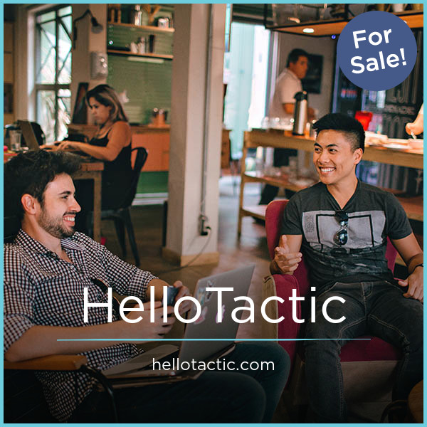 HelloTactic.com - Catchy premium domain marketplace