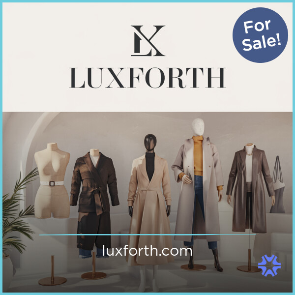 LuxForth.com - Catchy premium domains
