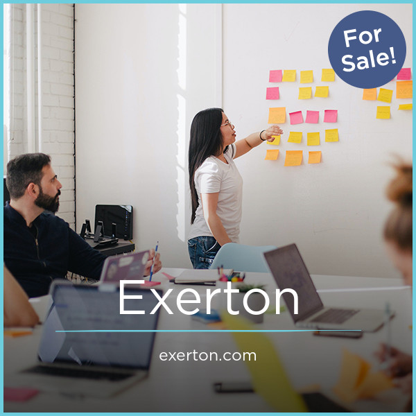 Exerton.com - Cool premium domains for sale