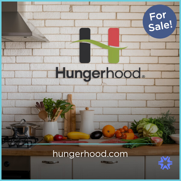 HungerHood.com - Unique premium domains