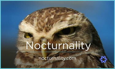 Nocturnality.com - Creative brandable domain for sale