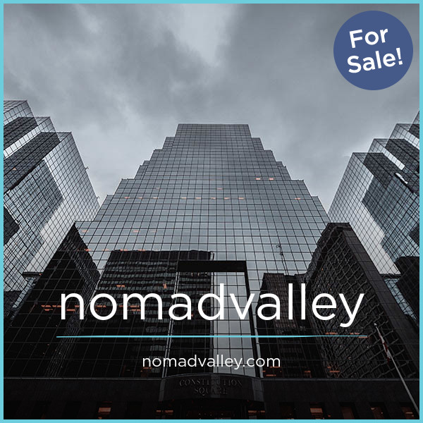 NomadValley.com - Good premium domains for sale
