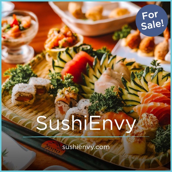 SushiEnvy.com - New premium domain marketplace