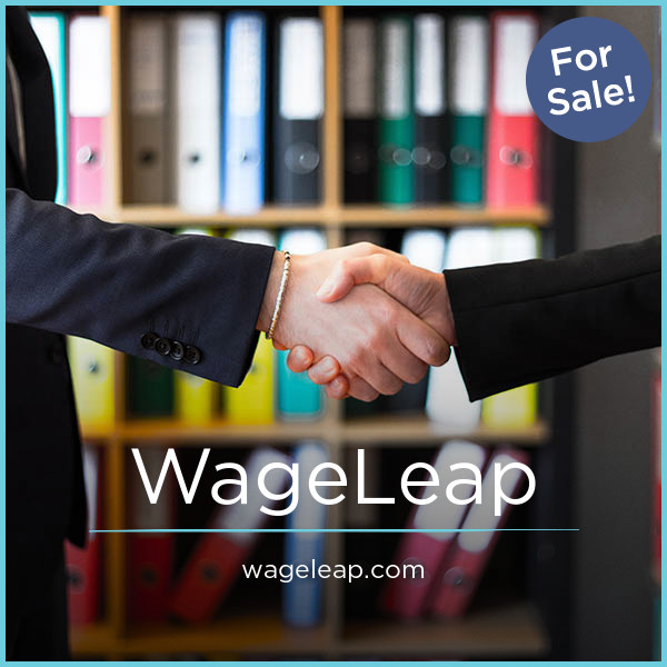 WageLeap.com - Unique domains for sale