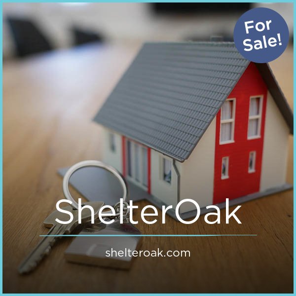 ShelterOak.com - New premium domains for sale