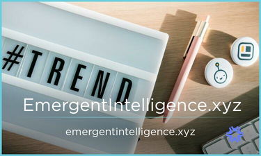 EmergentIntelligence.xyz - Creative brandable domain for sale