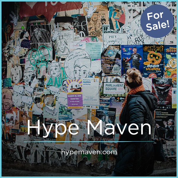 HypeMaven.com - Unique premium domain names for sale